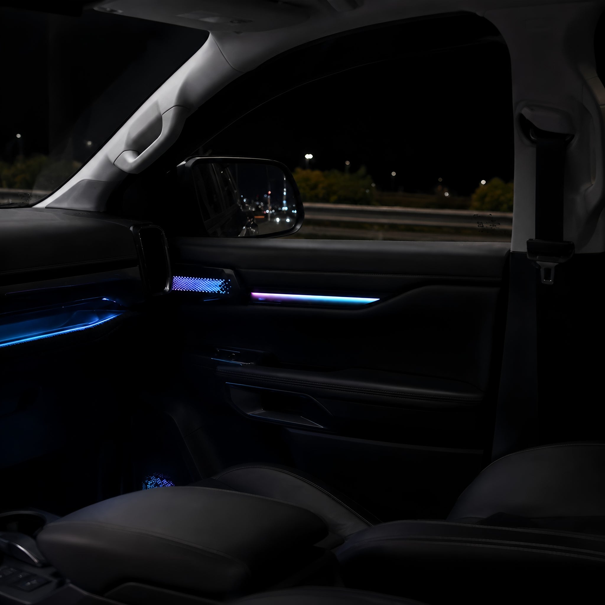 Smart Dynamic Phantom Ambient Lighting Upgrade Kit for Ford F-150 （2023-2025）