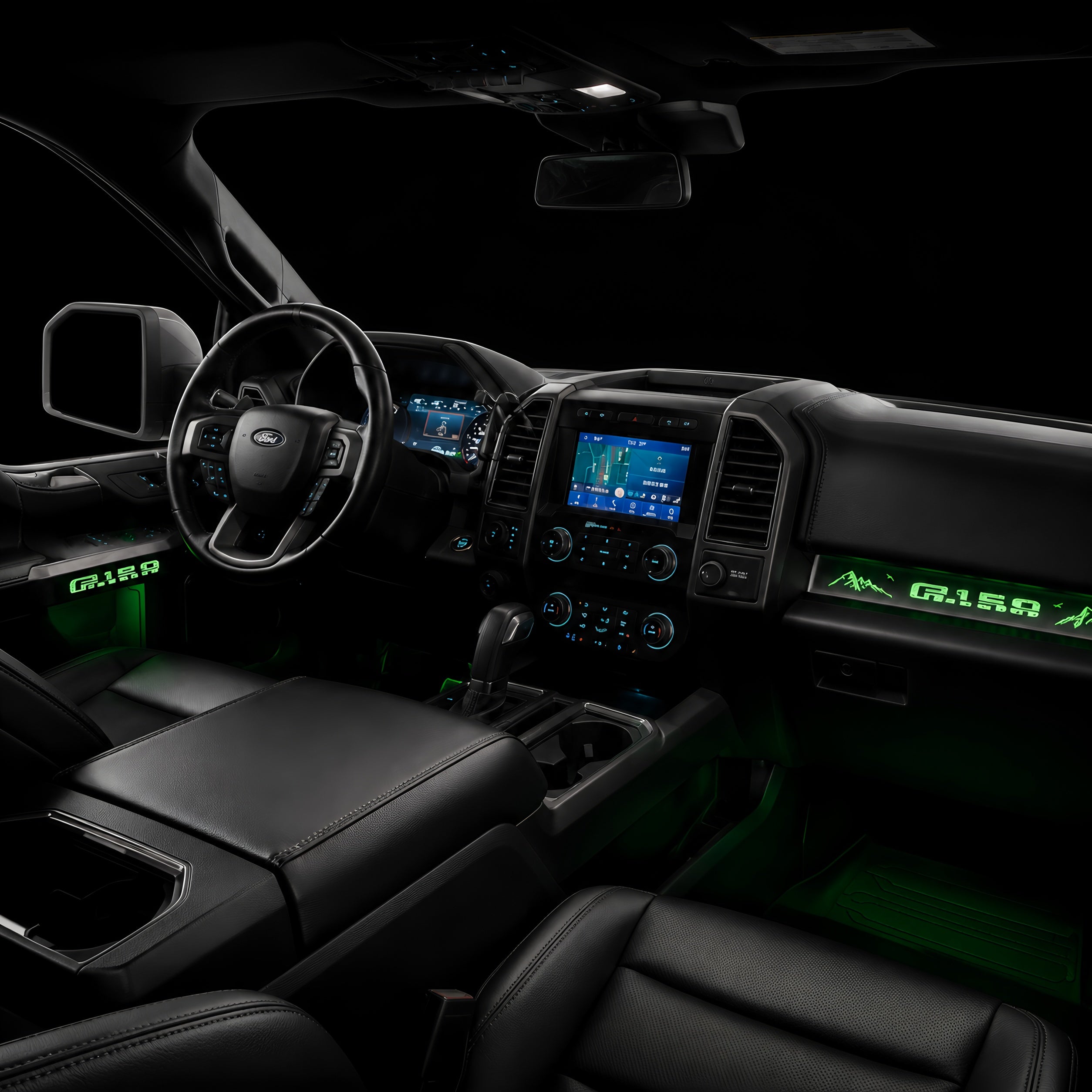 Smart Dynamic Phantom Ambient Lighting Upgrade Kit for Ford F-150