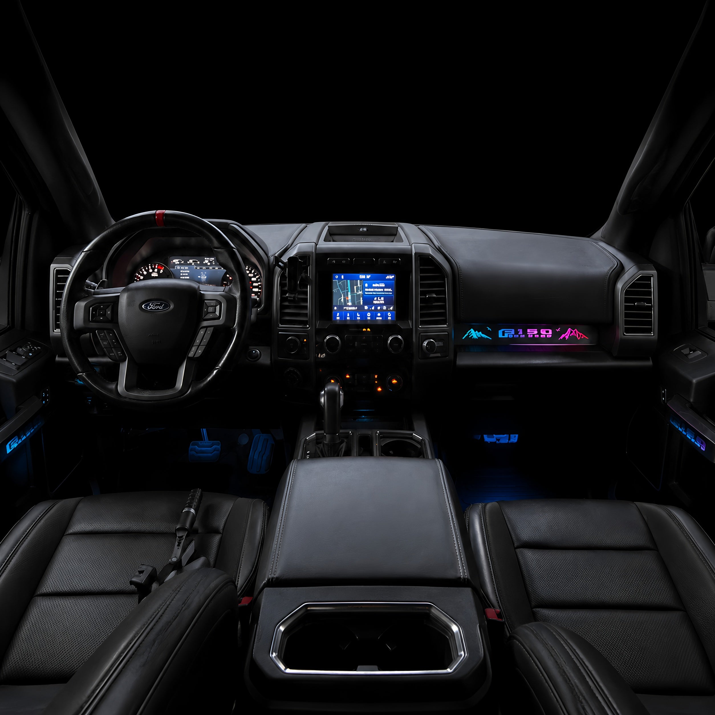 Smart Dynamic Phantom Ambient Lighting Upgrade Kit for Ford F-150