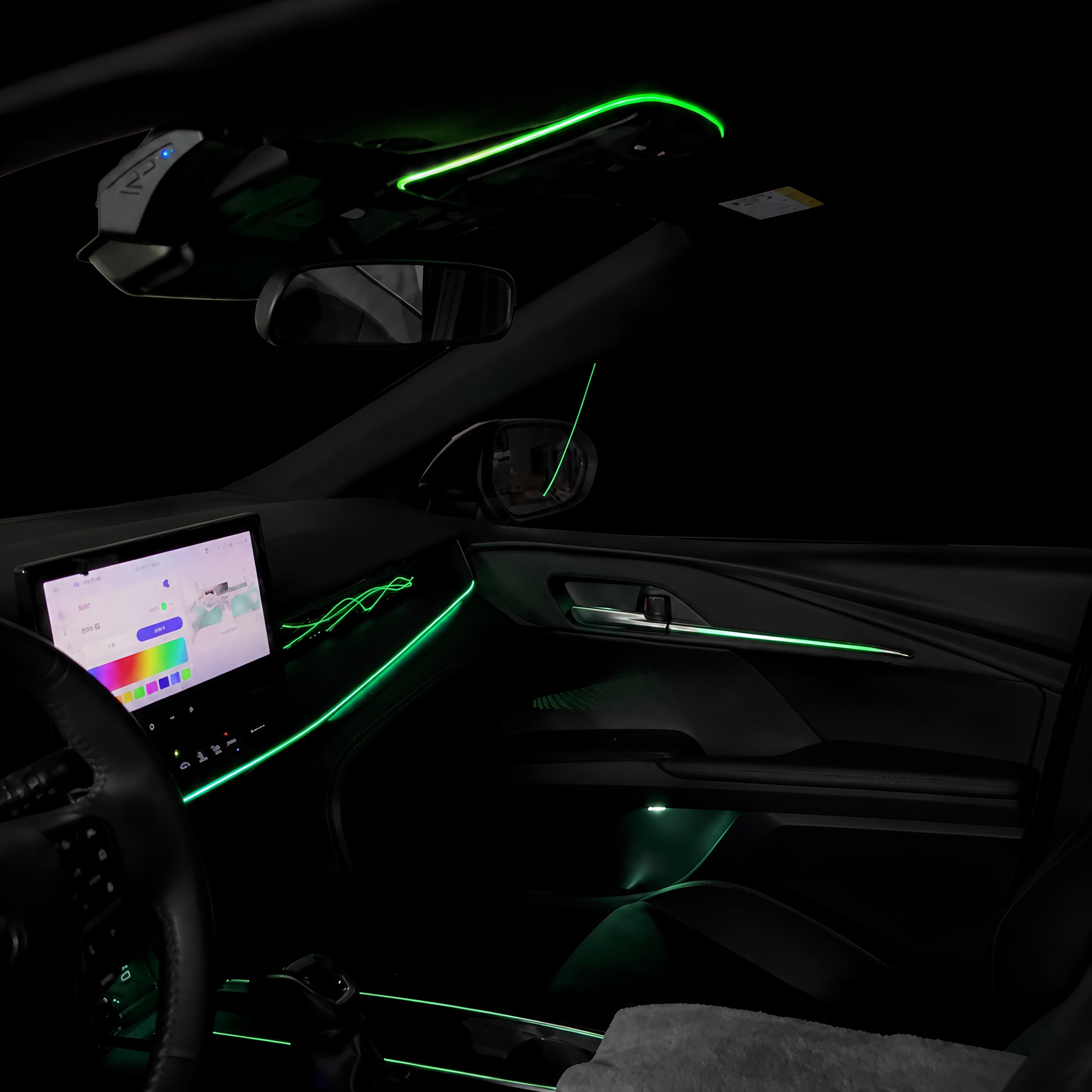 Auvexauto Toyota Camry (2024–2026) Ambient Lighting Kit | 33-LED Phantom / RGB Multi-Zone Interior Light System